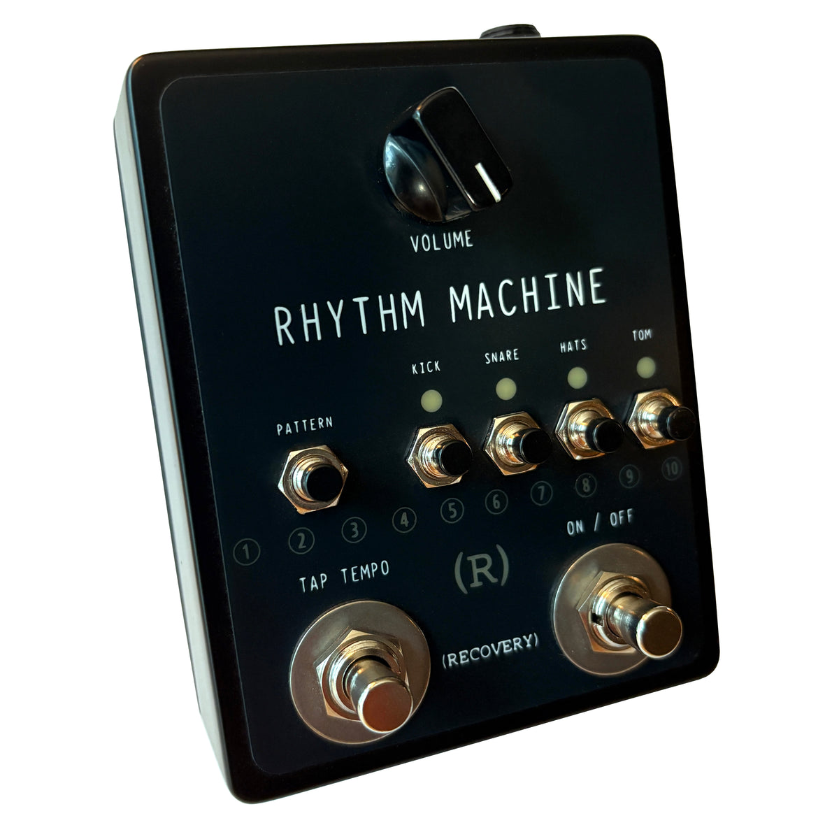 RHYTHM MACHINE Vintage Analog Drum Machine Pedal – Recovery Effects and Devices
