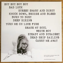 DEAD SHIP SAILING LP: 160-gram white vinyl record