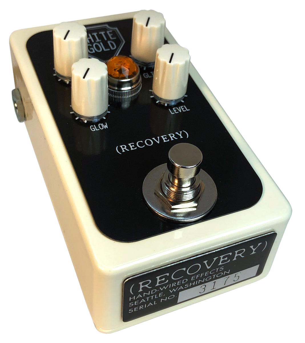 white noise guitar pedal WHITE GOLD PEDAL (Choral Synthesizer) – Recovery Effects and Devices
