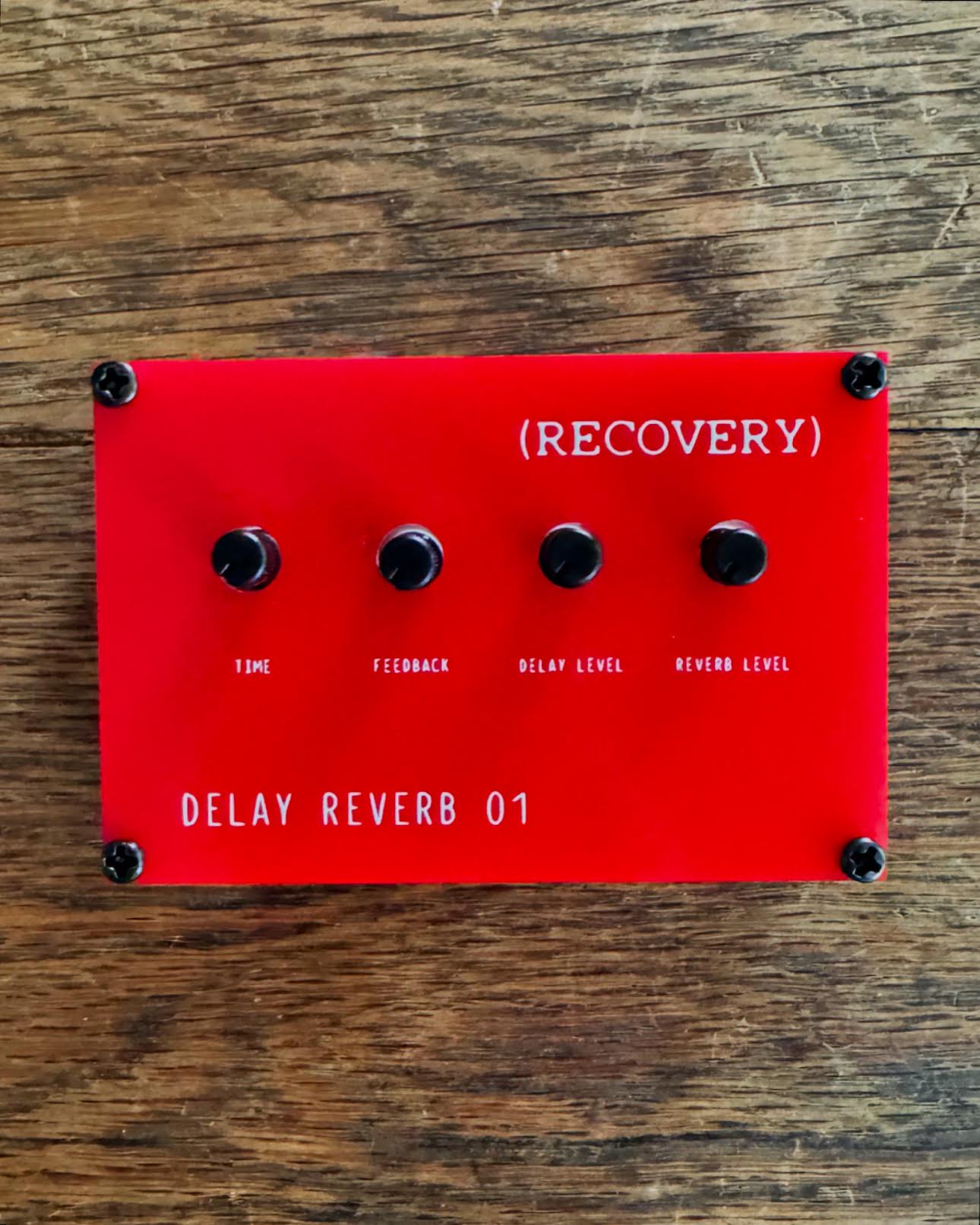 delay reverb in one pedal DELAY REVERB 01 (Stereo delay and reverb unit that operates at line level) – Recovery Effects and Devices