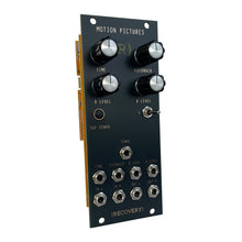 Motion Pictures Eurorack module right side view showing input and output jacks
