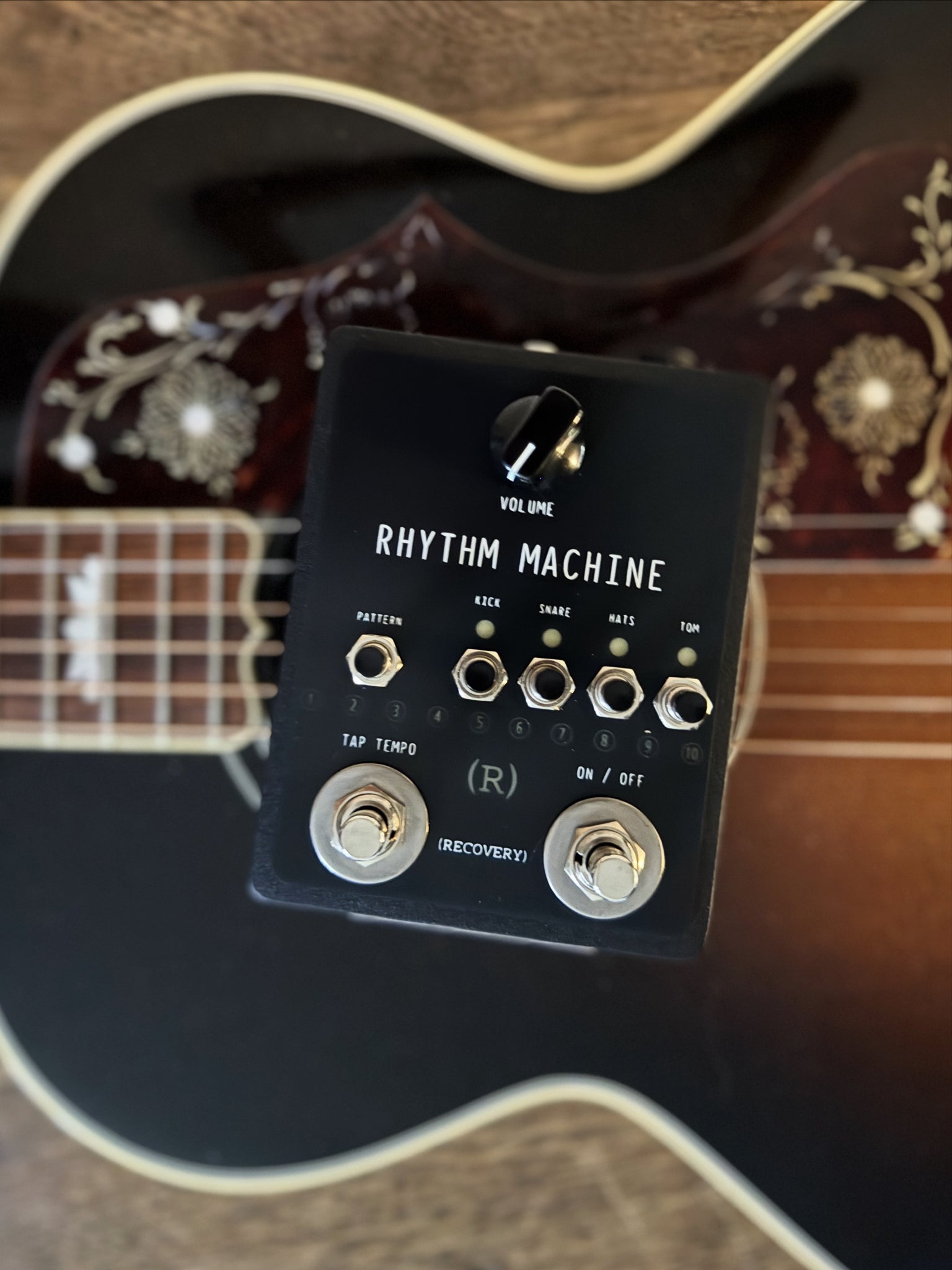 drum machine pedal for guitar RHYTHM MACHINE (Vintage Drum Machine Pedal)