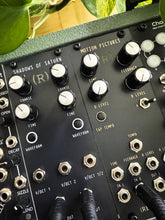 Motion Pictures Eurorack module top view on a Eurorack case