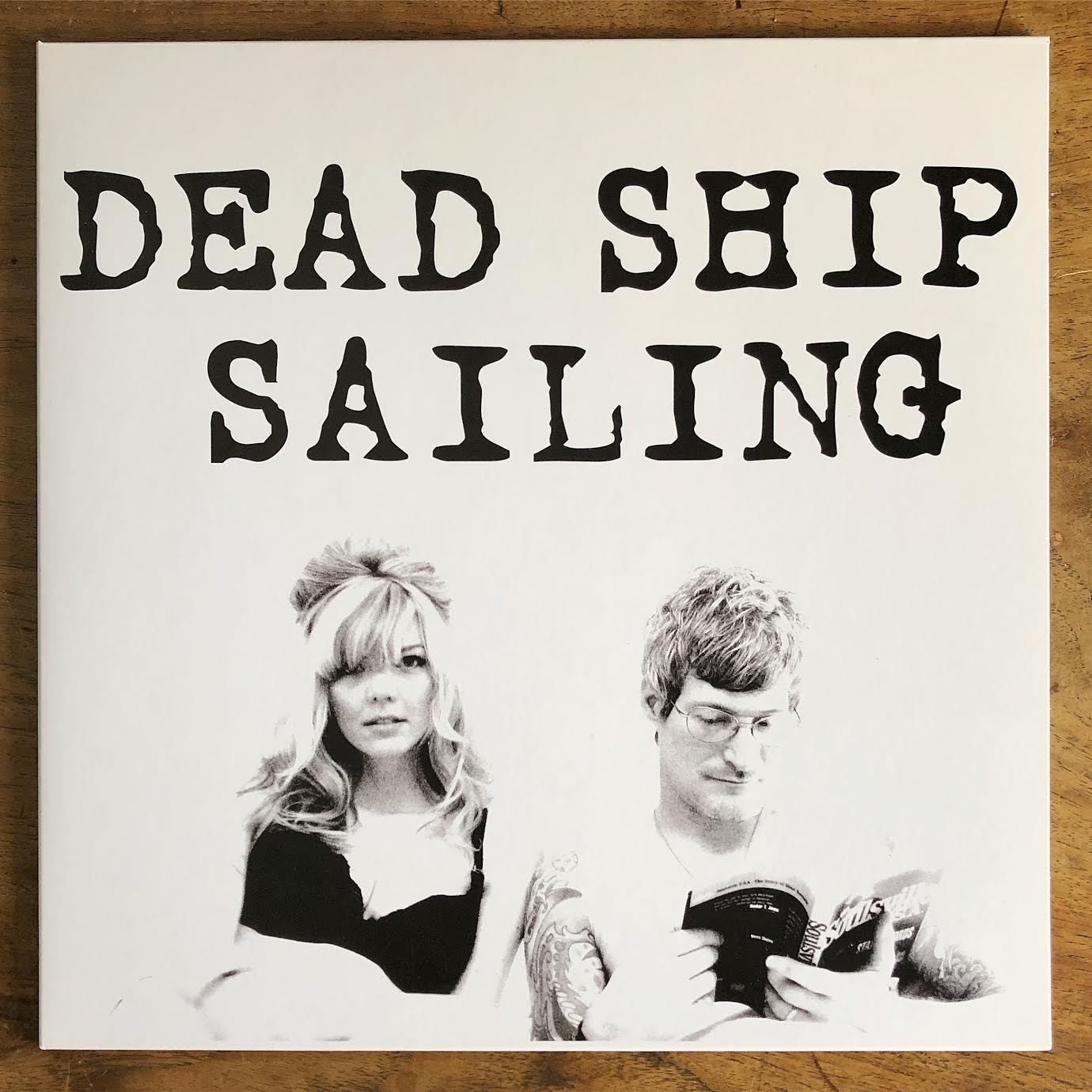 DEAD SHIP SAILING LP: 160-gram white vinyl record – Recovery