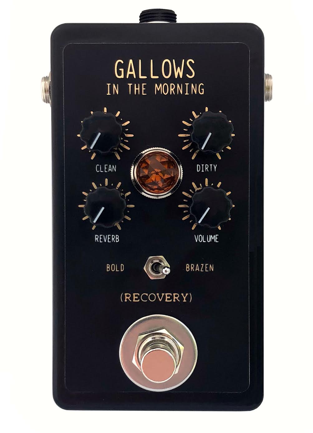 ducking reverb pedal GALLOWS IN THE MORNING PEDAL (Double Overdrive + Haunting Reverb)