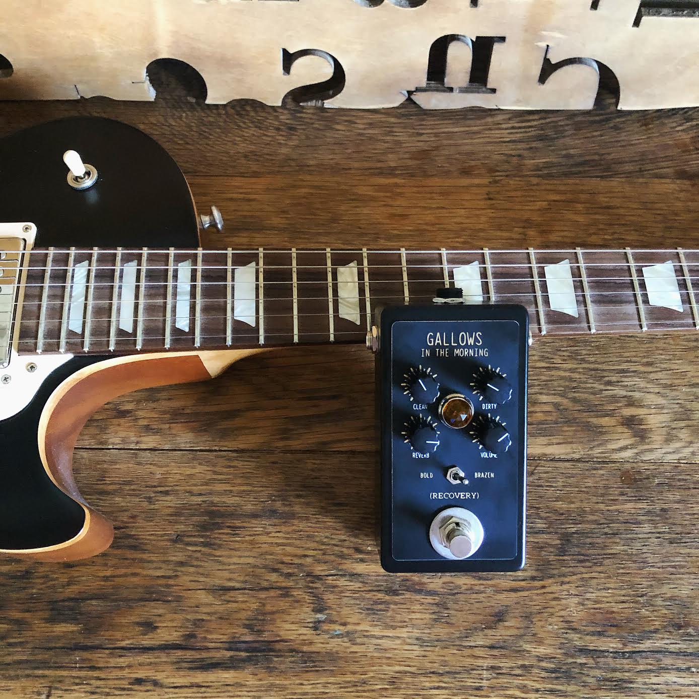 gallows in the morning pedal GALLOWS IN THE MORNING PEDAL (Double Overdrive + Haunting Reverb)