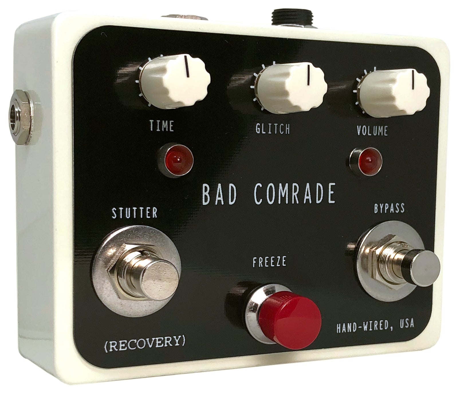 damage control pedals BAD COMRADE PEDAL (Glitch, Pitch, Slice and Dice) Red
